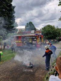 Vorf&uuml;hrung der Feuerwehr