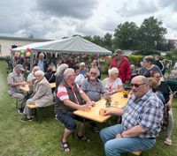 es kamen zahlreiche Besucher